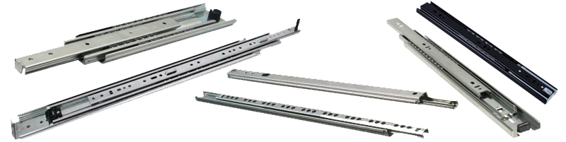 Furniture Accessories 40cm 42cm Cold Rolled Steel Telescopic Sliding Channel Drawer Slide