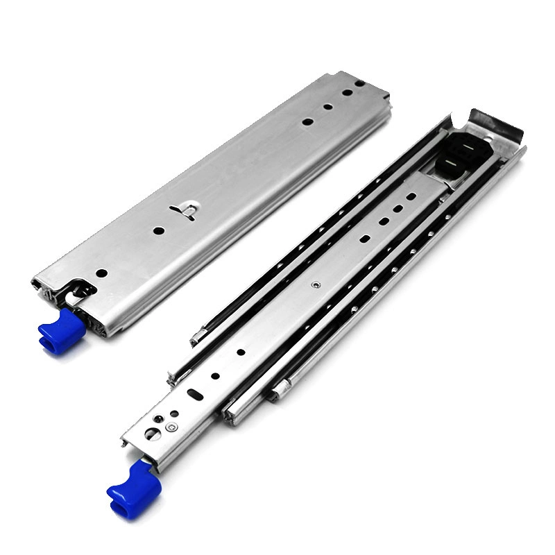 Full Extension 200kg Lock Heavy Duty Telescopic Drawer Slides for Tool Box