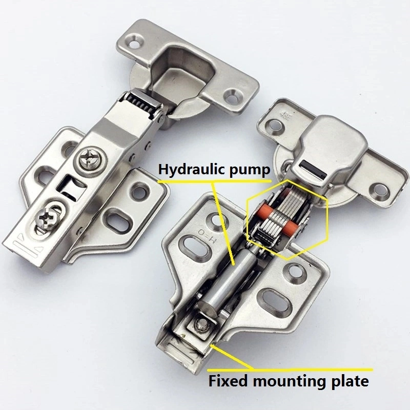 Clip on European Kitchen Cabinet Hinges Soft Close Door Hinges